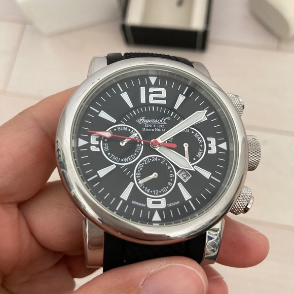 Ingersoll Automatic Men's watch - Bison No. 44 black IN4109BK - Picture 10 of 12